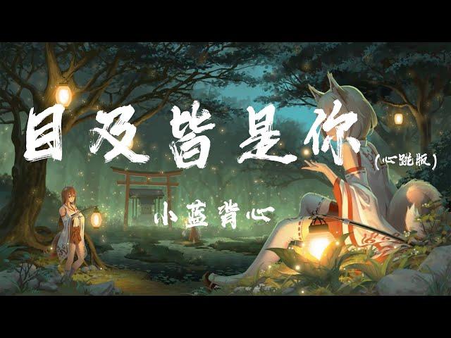 目及皆是你 (心跳版) - 小藍背心『我戒不掉你 像戒不了呼吸，漫長的距離 我用思念來代替』【動態歌詞】