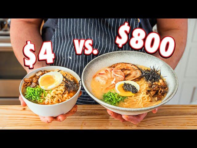 4 Dollar Ramen Vs. 800 Dollar Ramen