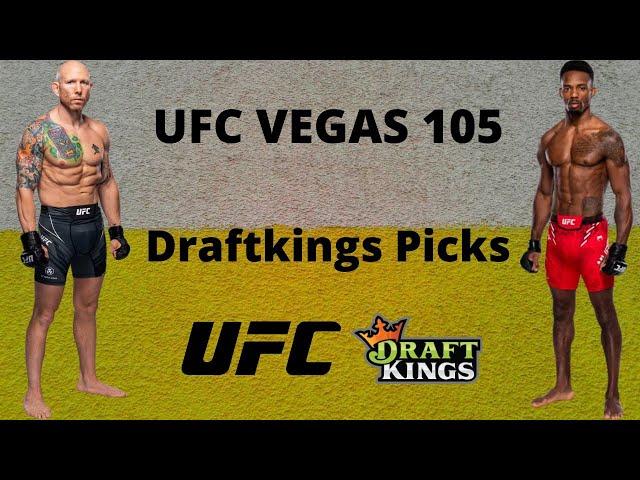 UFC Vegas 105 Draftkings Picks