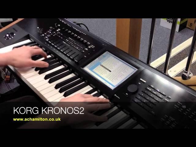 KORG KRONOS 2 (KRONOS 2015) Demo - Sounds / Combis