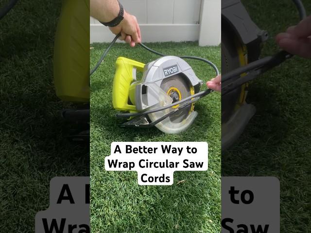 Wrapping Circular Saw Cords | Saw Cord Hacks, Tips, and Tricks | #diy #realtor