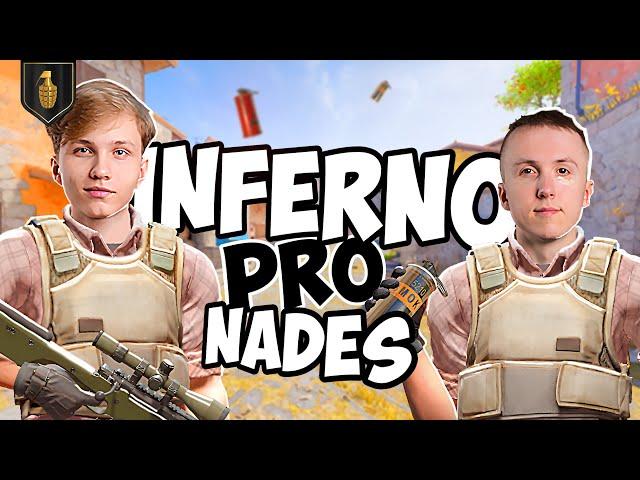 PRO Nades on INFERNO (CS2 Utility Guide)