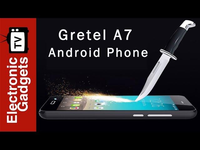 Budget 4.7 Inch Gretel A7 Android 6.0 Phone, MT6580 CPU Cheap Phone!