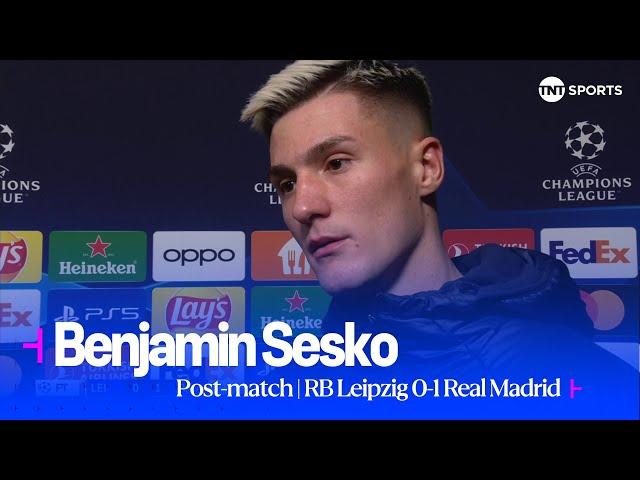 "IT JUST DIDN'T WORK OUT"  | Benjamin Sesko | RB Leipzig 0-1 Real Madrid | UEFA Champions League