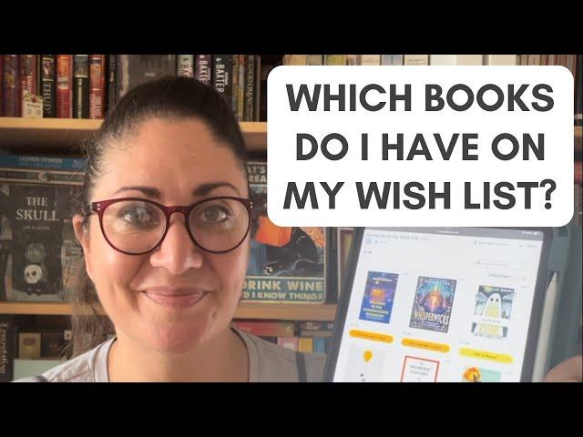 Which books do I have on my wish list?