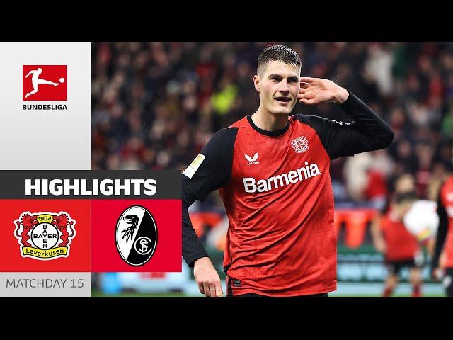 Schick Scores 4(!)-Times! | Bayer 04 Leverkusen - SC Freiburg 5-1 | Highlights | MD15 – Bundesliga