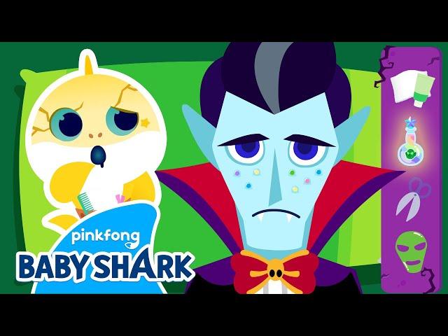 Welcome to Spooky Baby Shark's Salon! | +Compilation | Halloween Play | Baby Shark Official