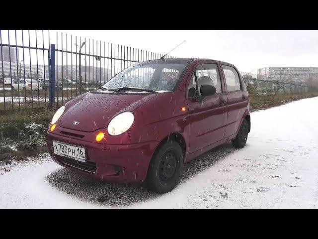 2007 Daewoo Matiz. Start Up, Engine, and In Depth Tour.