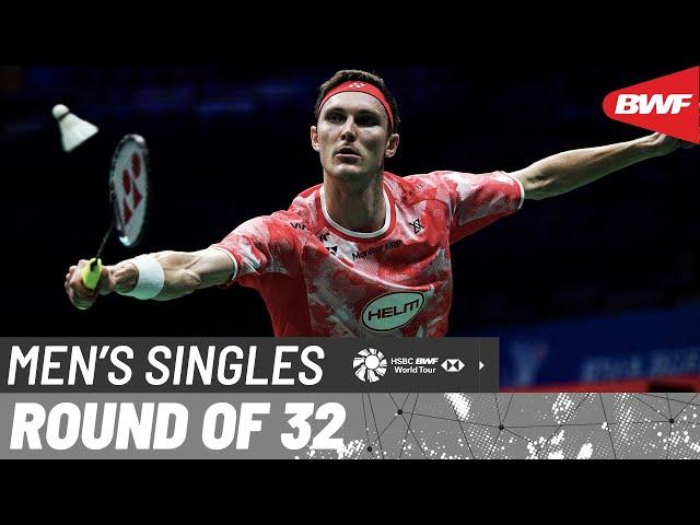 LI-NING China Masters 2024 | Koki Watanabe (JPN) vs. Viktor Axelsen (DEN) [2] | R32