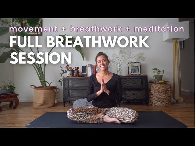 Full Breathwork Session to Release Stress and Clear The Mind