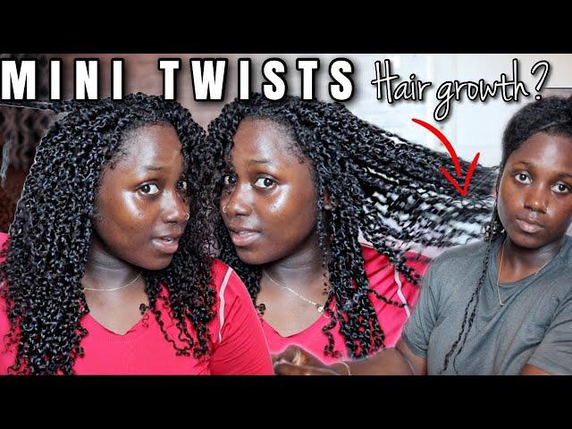 THE ULTIMATE HAIR GROWTH HAIRSTYLE?! Mini Twists on Natural Hair