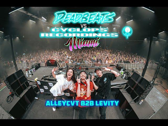 ALLEYCVT b2b LEVITY at DEADBEATS vs. CYCLOPS // Miami 2024