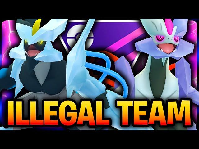 ILLEGAL *TRIPLE FUSION* TEAM! IS KYUREM BLACK BETTER THAN KYUREM WHITE?  | GO BATTLE LEAGUE