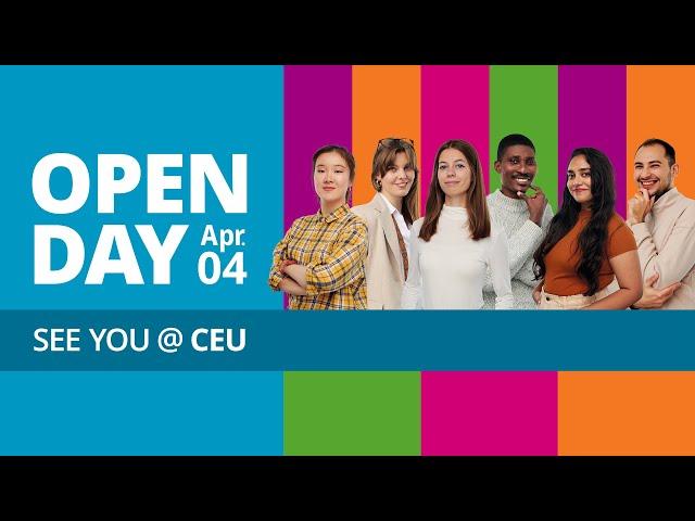 CEU Open Day - Spring 2024