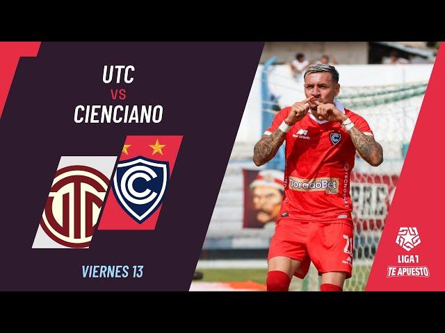 UTC Cajamarca 1-2 Cienciano - resumen, mejores jugadas y goles | Torneo Clausura 2024