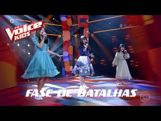 Laís Menezes, Rafaela Carrer e Valentina Corrêa cantam 'Trevo (Tu)' – The Voice Kids | 6ª Temporada