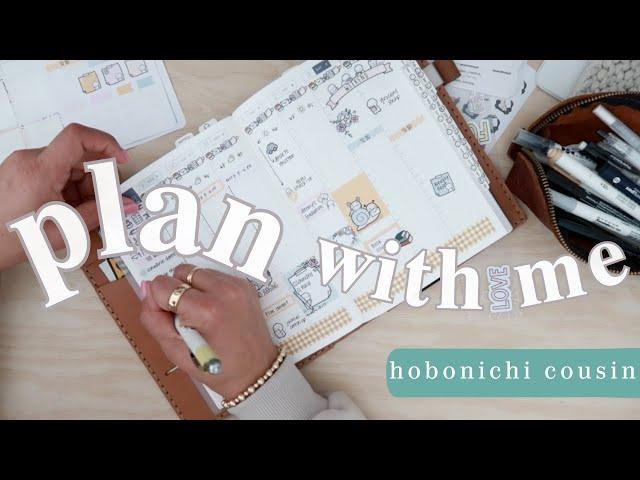 Hobonichi Cousin | plan with me