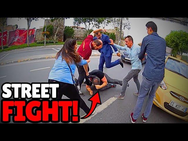 WHEN BIKERS FIGHT BACK | STREET FIGHT, ROAD RAGE, ANGRY PEOPLE & IDIOT DRIVERS VS BIKERS 2024