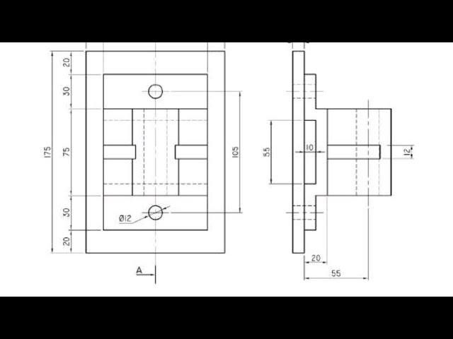 First Angle Orthographic Projection/Engineering Drawing N2 (21/04 /21 Paper ) /Part 1️⃣