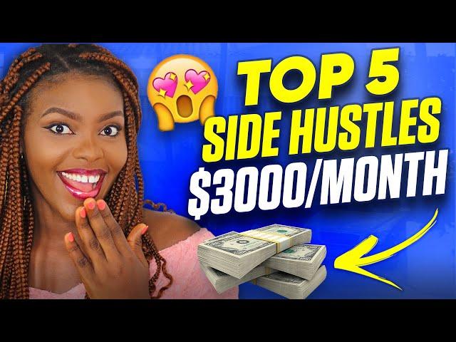 5 TOP Side Hustles For 2025 (Passive Income For Women)