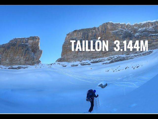 Taillón  3.144, Vivac invernal #pirineos #pyrenees #vivac vivac