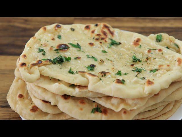 Garlic Naan Bread Recipe |How to Make Naan Bread