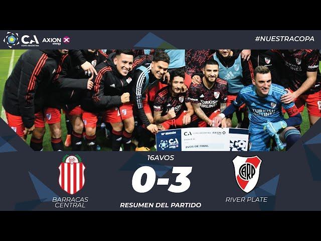 16avos: Barracas Central 0 - River 3