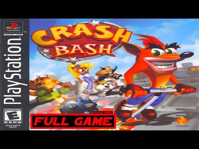 Crash Bash [PS1] 200% Gameplay Walkthrough Movie FULL GAME [4K60ᶠᵖˢ UHD]