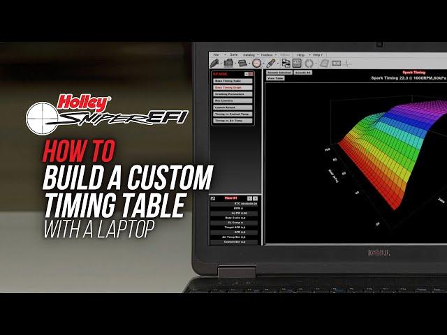 How To Build A Custom Timing Table - Sniper EFI