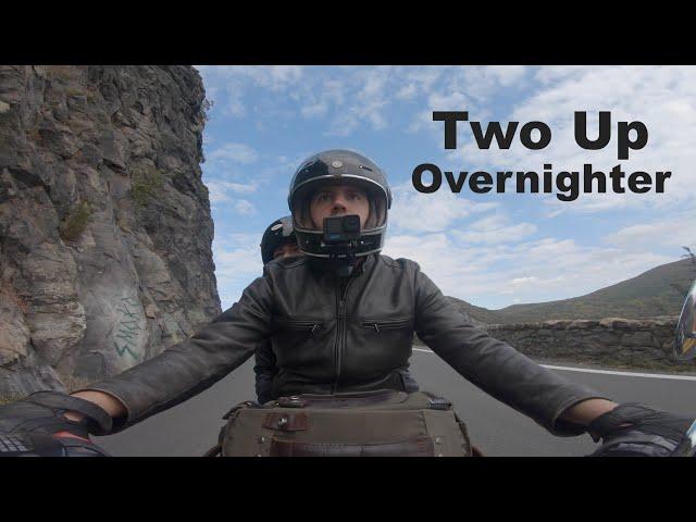 Two Up Motorcycle Camping in the Fall | Hudson Valley, New York