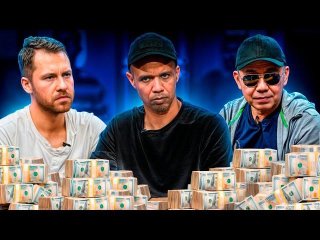 Poker Pros BATTLE in High Stakes CASH GAME