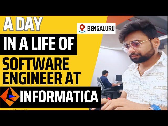 A day in a life of 21 y/o Software Engineer at INFORMATICA Bengaluru || Manjunadh`s World