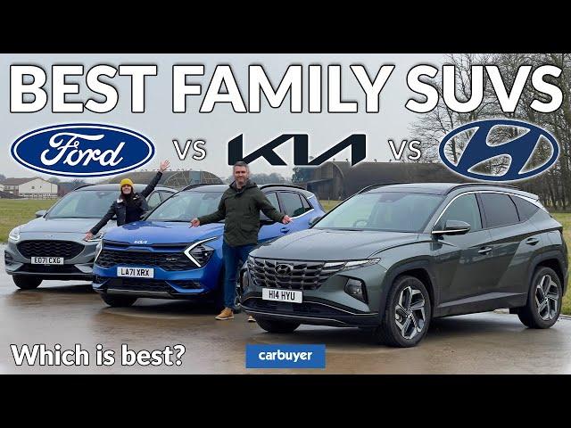 New Kia Sportage vs Hyundai Tucson & Ford Kuga review: which is the best family SUV?