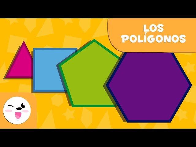 Los Polígonos - Geometría para niños