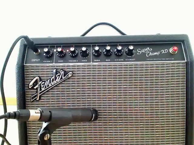 Fender Super Champ XD  Demo