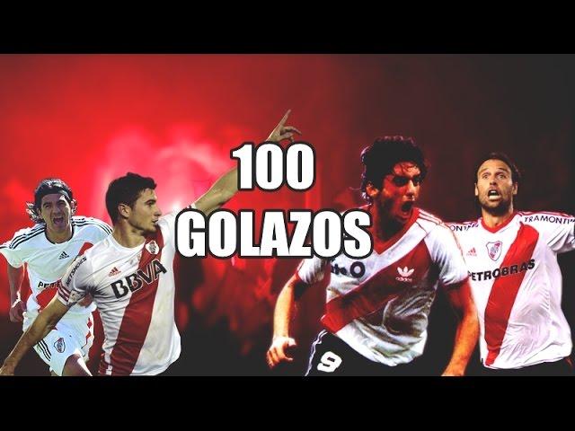 100 GOLAZOS de RIVER PLATE // Parte I