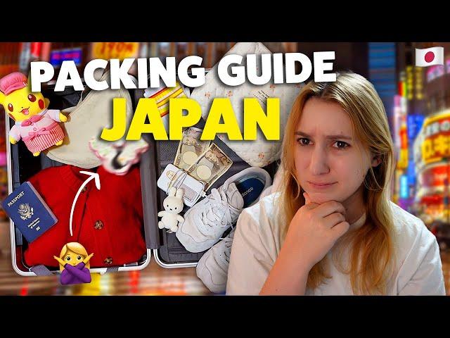 Japan Trip Packing List | Don’t Make These Easy Luggage Mistakes! 