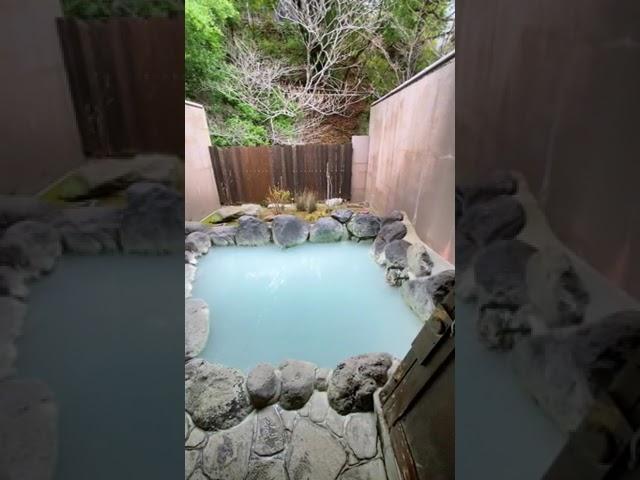 Private onsen tour. This is one of the best. ️ #ebisuya #onsen #privatehotspring #beppu #japan