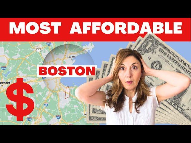 Top 5 MOST AFFORDABLE Boston Suburbs within 10 miles of Boston Common