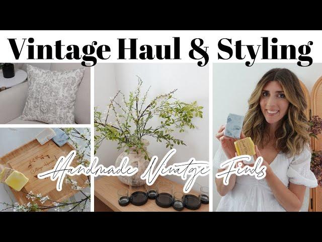 Vintage Haul & Styling NEW European Cottage Home Decor 2024