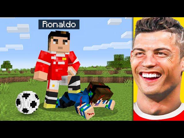 I Fooled my Friend as RONALDO in Minecraft