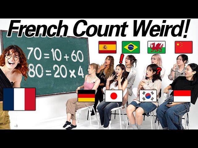 Counting Differences Between 9 Countries! Why French Count Different?