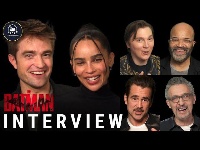 ‘The Batman’ Cast Interviews | Robert Pattinson, Zoë Kravitz, Colin Farrell And More!