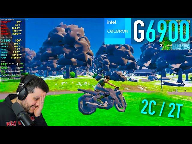 I Broke Fortnite by Playing it on a Celeron CPU!!