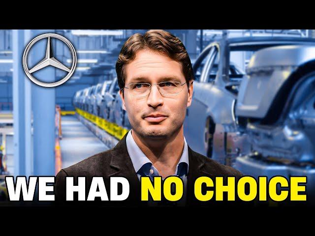 Mercedes' CEO SHOCKINGLY Halts EV Production Immediately!