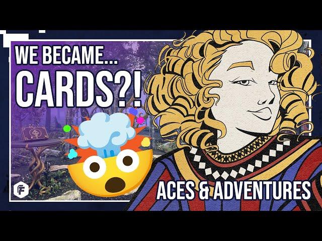 ARE WE IN THE GAME?!  'Aces and Adventures' Indie Game ️🃏