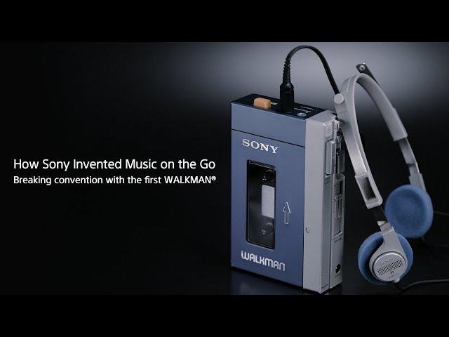 Breaking convention with the first WALKMANⓇ. How Sony Invented Music on the Go. 【Sony Official】