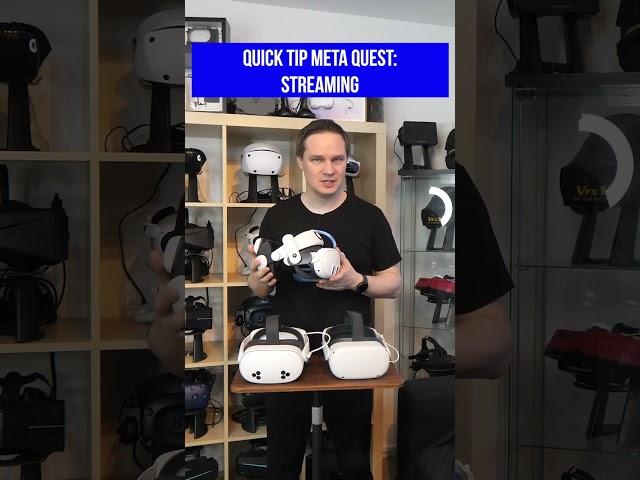 Meta Quest 3 Quick Tip - Casting and streaming to other devices (e.g. TV)
