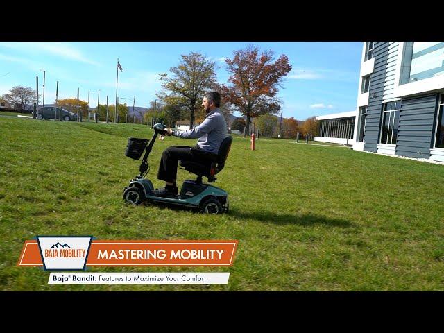 Mastering Mobility | Baja® Mobility | Comfort Features of the Baja Bandit