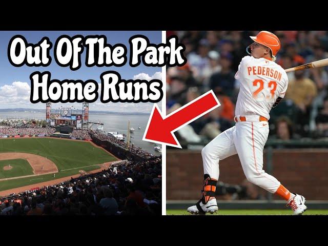 MLB | Home Runs That Went Out Of The Stadium